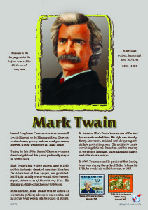 Mark Twain - Literary Figure
